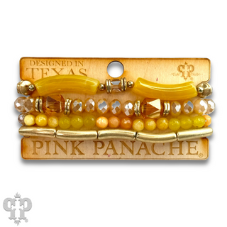 Bamboo tube bracelet set