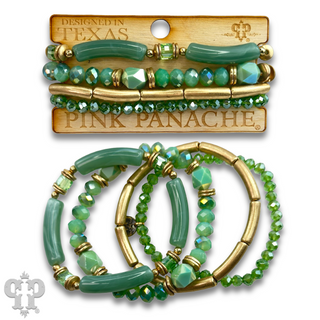 Bamboo tube bracelet set, last call