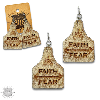 Western ear tag earring, last call