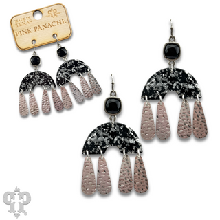 Raindrop earring with Austrian crystal