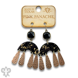 Raindrop earring with Austrian crystal