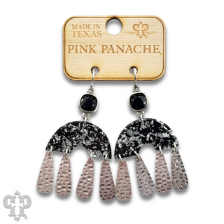 Raindrop earring with Austrian crystal