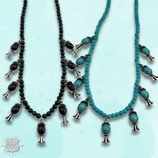 Small squash blossom necklace, last call