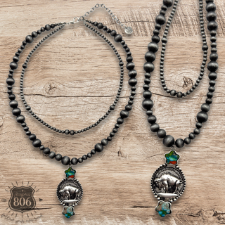 Buffalo nickel necklace