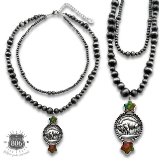 Buffalo nickel necklace