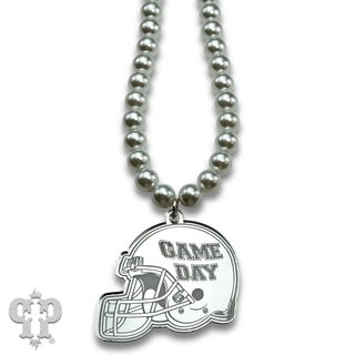 Game Day helment necklace