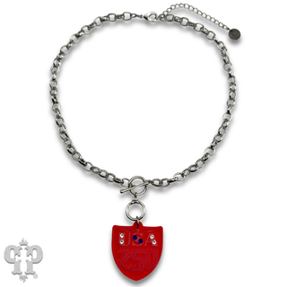 USA 250 shield necklace