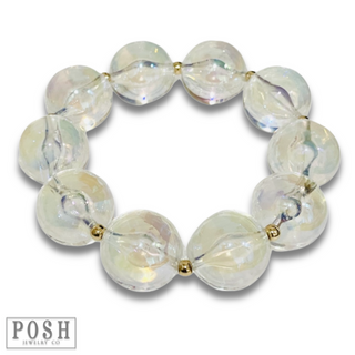 Large acrylic bead bracelet
