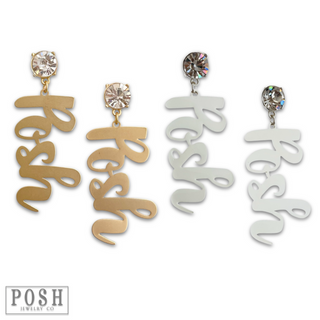 Rhinestone Posh earring