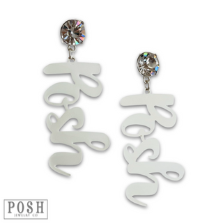 Rhinestone Posh earring