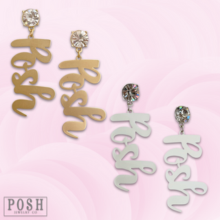 Rhinestone Posh earring