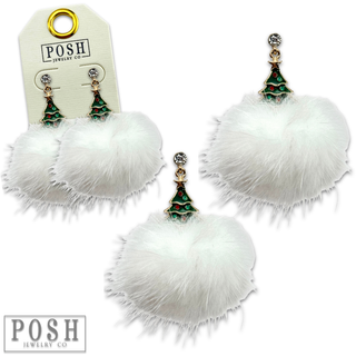 Christmas theme earring - LC