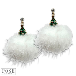 Christmas theme earring - LC