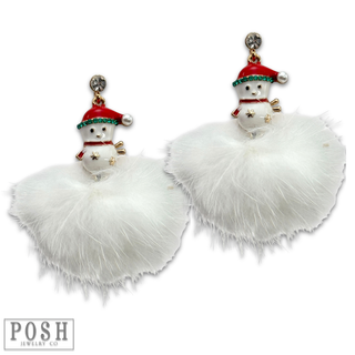 Christmas theme earring - LC