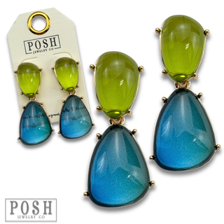 Bubble double earring - LC