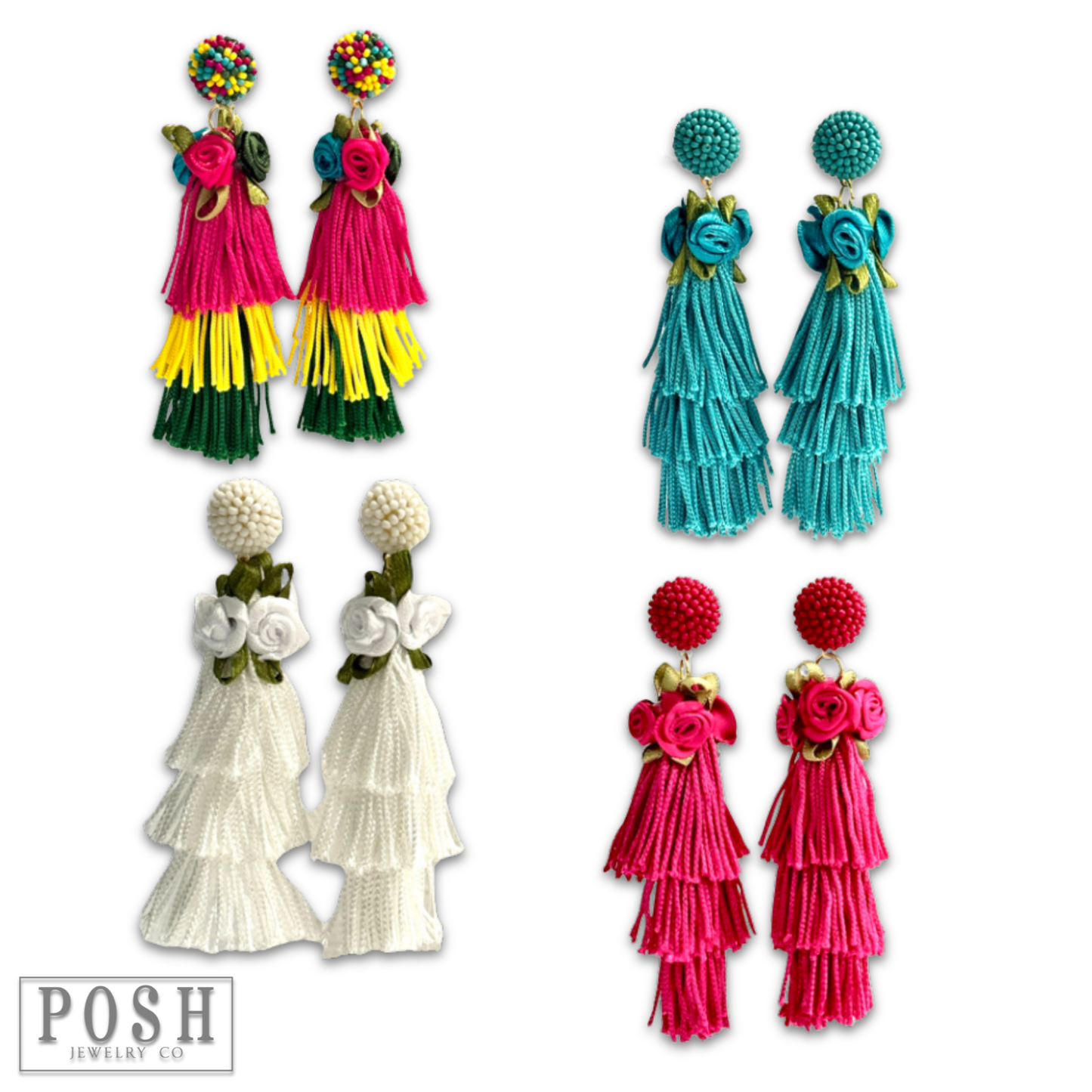 Fiesta fringe earring