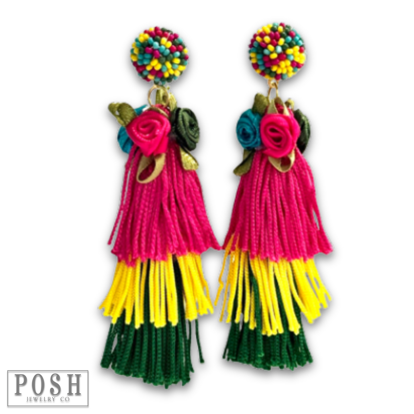 Fiesta fringe earring