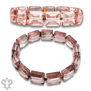 Faceted square bead bracelet - LC