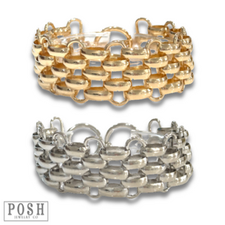 Panther chain bracelet