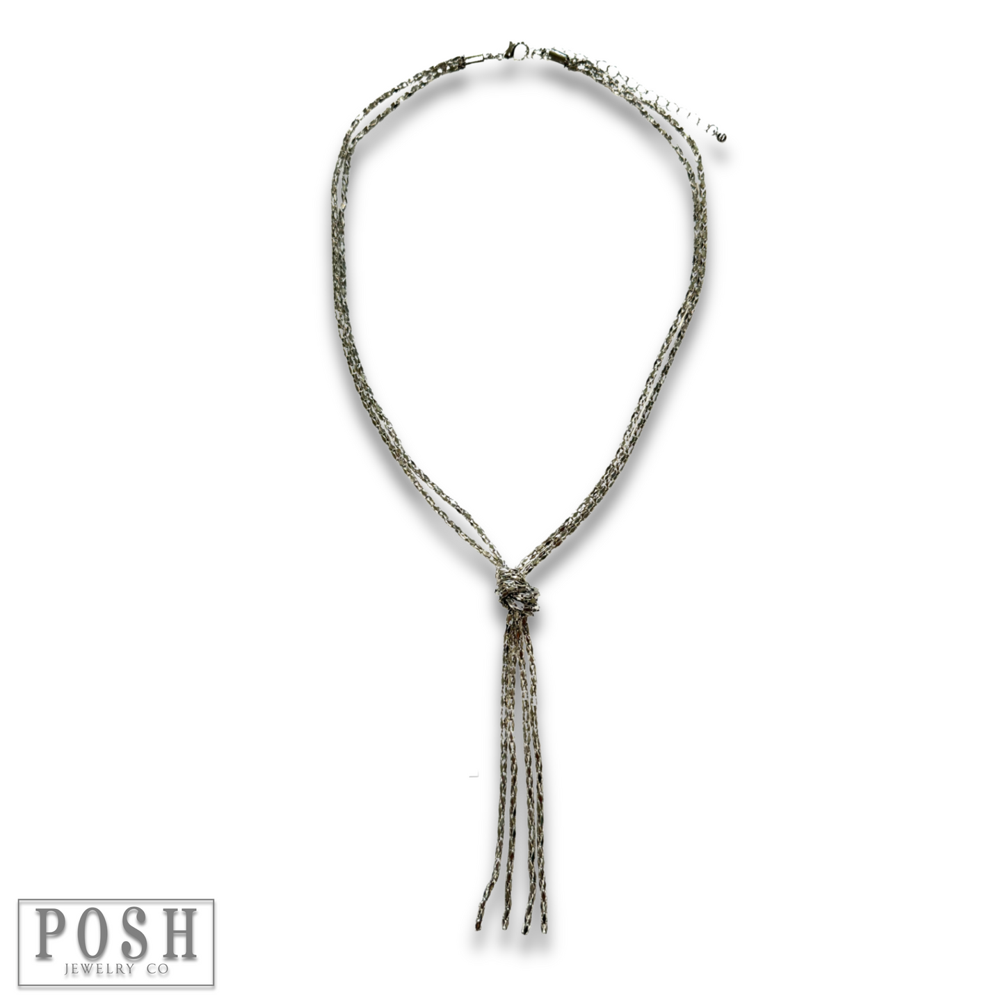 Double chain necklace