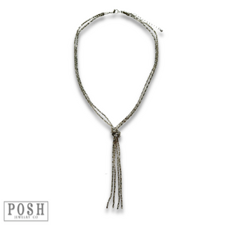 Double chain necklace