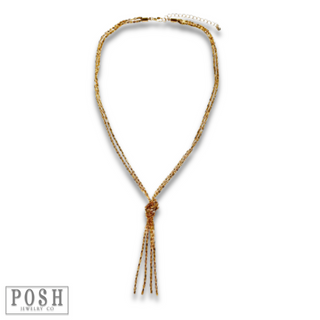 Double chain necklace - LC