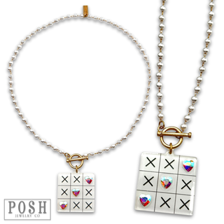 Valentine game pendant necklace