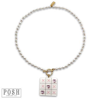 Valentine game pendant necklace