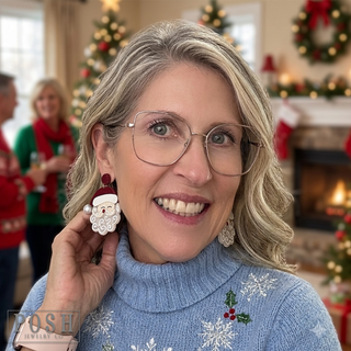 Charming Santa Earring