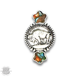 Buffalo nickel ring